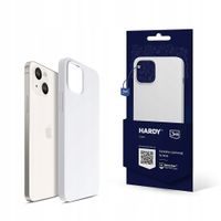 Etui na Apple iPhone 15 - 3mk HARDY Silicone MagCase Silver-White