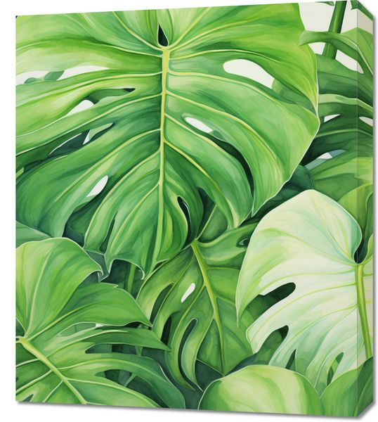 Obraz 60x70cm Tajemnice Liści zdjęcie 1