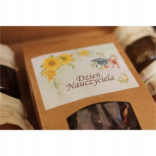 Prezent dla nauczyciela na zakończenie roku szkolnego przedszkola kosz box na Arena.pl