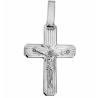 SREBRNY KRZYŻ Z JEZUSEM SREBRO PRÓBY 925