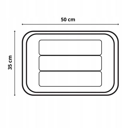 TACKA DO WYSIEWU NASION GŁĘBOKA 8 cm TACKA DO ROZSAD 35cm x 50cm x 8cm na Arena.pl
