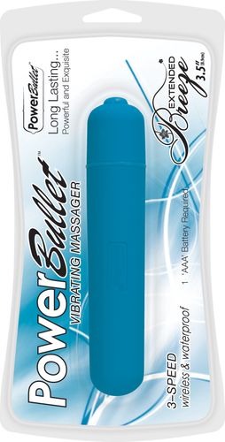 Wibrator - PowerBullet Extended Breeze Teal Niebieski na Arena.pl