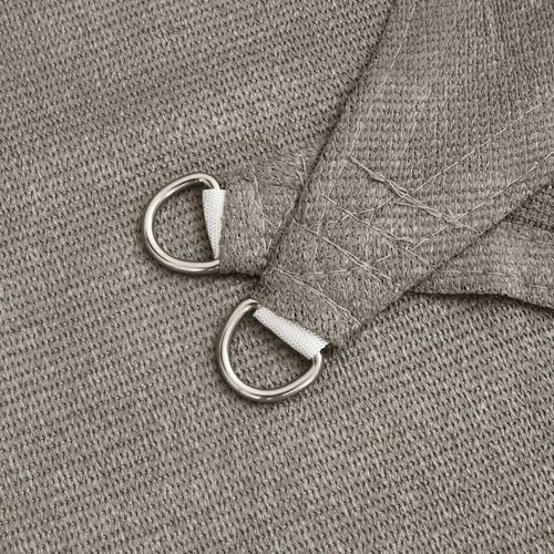 Żagiel przeciwsłoneczny, 160 g/m², jasnoszary, 4x4x4 m, HDPE na Arena.pl