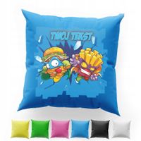 POSZEWKA Z NADRUKIEM BAWEŁNIANA 40x40CM - SUPER ZINGS BAJKA DLA DZIECI