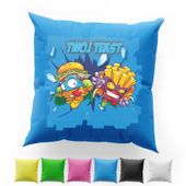 POSZEWKA Z NADRUKIEM BAWEŁNIANA 40x40CM - SUPER ZINGS BAJKA DLA DZIECI