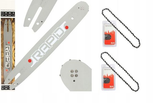 PROWADNICA 35CM ŁAŃCUCH X2 do STIHL MS170 MS180 MS181 MS211 MS230 MS231 023 na Arena.pl