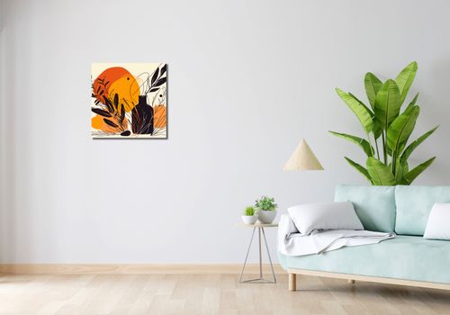 Obraz 50x50cm Jaskrawy Zachód na Arena.pl