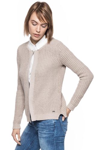 TOM TAILOR STRUCTURE CARDIGAN BEIGE S na Arena.pl