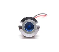 Lampka kontrolna deski rozdzielczej LED kolory 14mm Niebieski