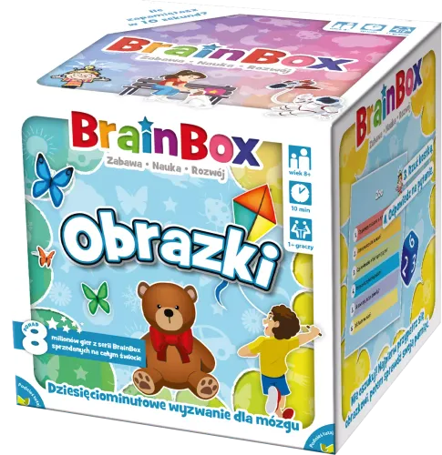 Gra edukacyjna dla dzieci - BrainBox Obrazki - nauka od najmłodszych lat na Arena.pl