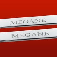 Listwa progowa RENAULT MEGANE MK3 Stal nierdzewna 304 połysk 2szt