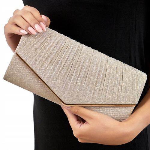 TOREBKA elegancka damska KOPERTÓWKA wizytowa wieczorowa mała ŚLUB na Arena.pl