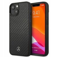 Etui Mercedes MEHCP13SRCABK iPhone 13 mini 5,4" czarny/black carbon hardcas