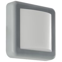 Elewacyjna LAMPA zewnętrzna FIDO 03688 Ideus kwadratowa OPRAWA outdoor LED 4W 4000K ogrodowa IP55 szara