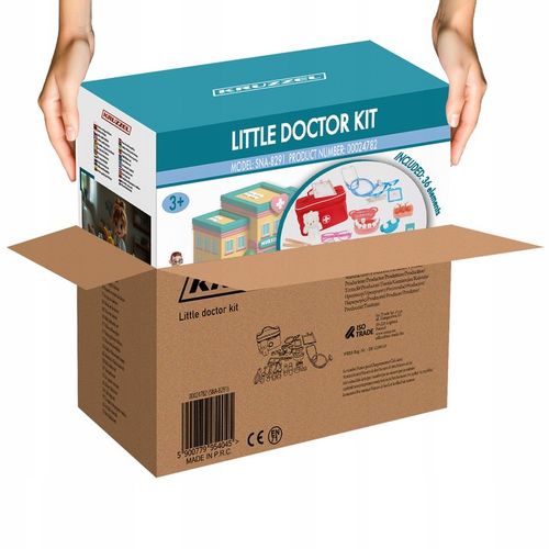 Zestaw Lekarski Mały Doktor Lekarz dla Dzieci Apteczka Doktora Lekarza XXL na Arena.pl