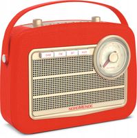 Przenośne radio radiowe DAB+/UKW Bluetooth Nordmende Transita 130 czerwony