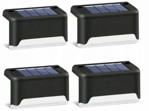 8 Lampki solarne ogrodzenie panelowe gabionowe LED na Arena.pl