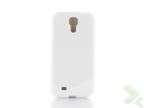 Geffy - Etui Samsung Galaxy S4 TPU solid color white na Arena.pl