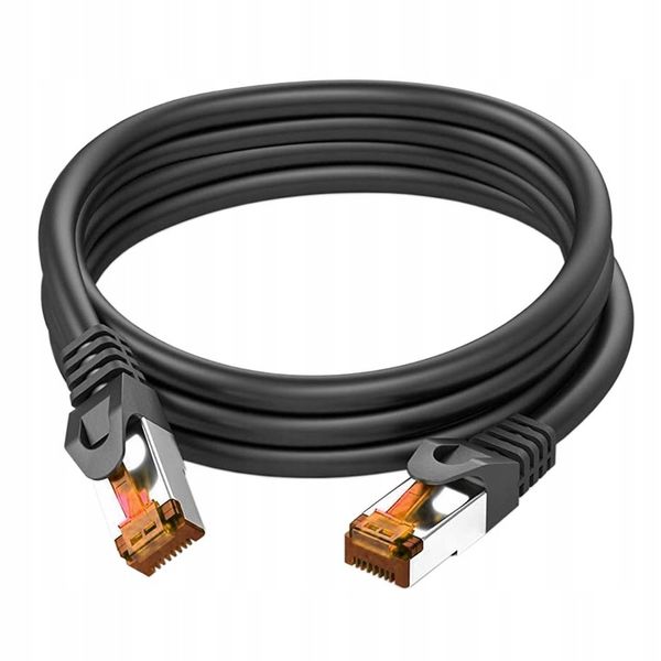 KABEL SIECIOWY INTERNETOWY LAN ETHERNET PATCHCORD RJ45 S/FTP 10Gb CAT6a 20M zdjęcie 11