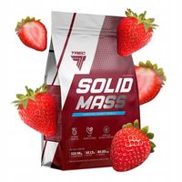 BIAŁKO GAINER TREC SOLID MASS 1000 g ODŻYWKA MASA PROTEINY WĘGLOWODANY 1 kg