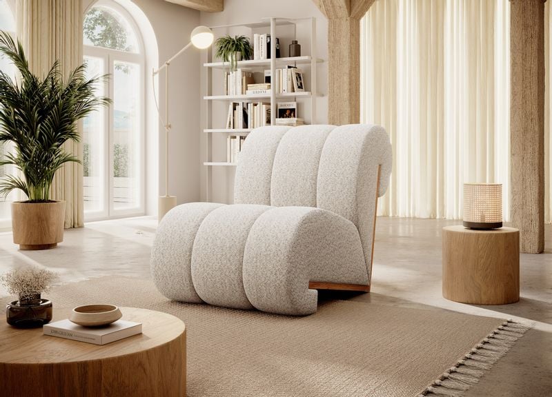 Nowoczesny fotel MONA zdjęcie 4