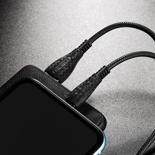 Borofone - kabel USB-A do Lightning 1m czarny na Arena.pl
