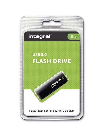 Integral USB 8GB Black, USB 3.0 na Arena.pl