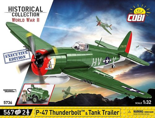 Klocki P-47 Thunderbolt & Tank Executive Edition Cobi na Arena.pl