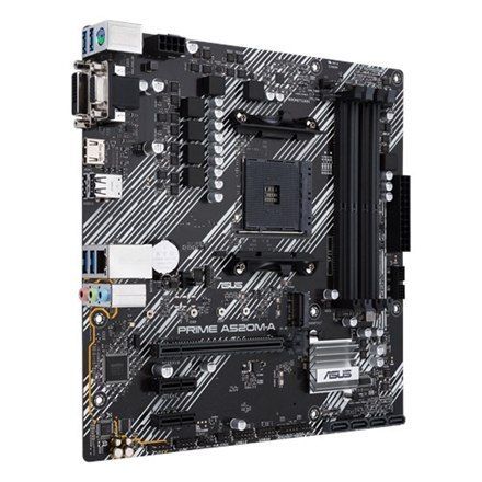 Asus PRIME A520M-A Memory slots 4, Processor family AMD, Micro ATX, DDR4, Processor socket AM4, Chipset AMD A na Arena.pl