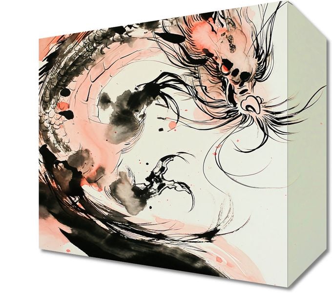 Obraz 20x20cm Smocza Furia zdjęcie 1