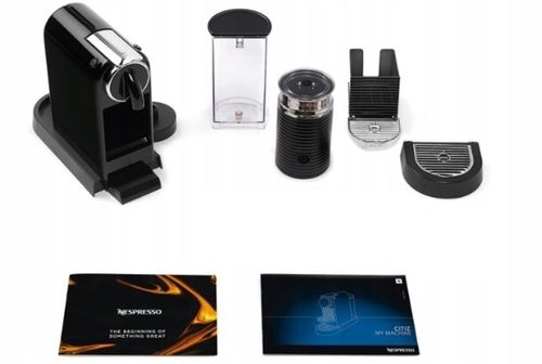 Ekspres do kawy na kapsułki Nespresso ze spieniaczem DeLonghi na Arena.pl