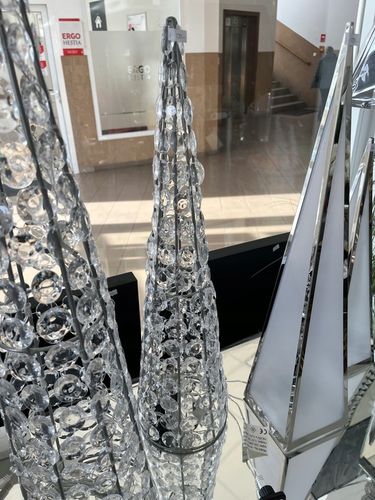 Stożek akrylowy Led kryształki 60 cm na Arena.pl