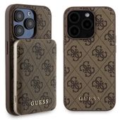 Zestaw Guess GUBPM5P15L4GEMGW iPhone 15 Pro 6.1" hardcase + Powerbank 5000m