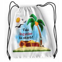 Plecak Sportowy Szkolny Inżyniera Worek Torba Z Nadrukiem Ze Zdjęciem