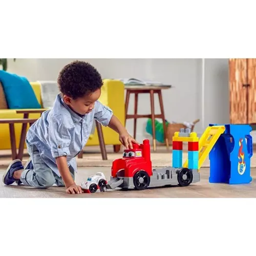 Mega Bloks. Fvj01 Ciężarówka Buduj I Ścigaj Się na Arena.pl