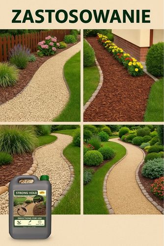 Strong Hold 5L - stabilizator, spoiwo do kamienia, kory i żwiru, na Arena.pl
