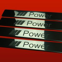 Listwa progowa BMW 7 SERIES E38 POWER Stal nierdzewna 304 połysk 4szt