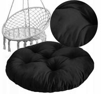 Poduszka ogrodowa okrągła na huśtawkę, kokon, fotel, bocianie gniazdo 90
