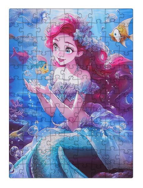 Zestaw Puzzli 100El. Syrenka zdjęcie 5