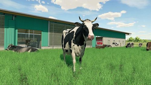 FARMING SIMULATOR 22 Symulator farmy 2022 - PL - PS4 / PS5 - Płyta Blu-ray na Arena.pl