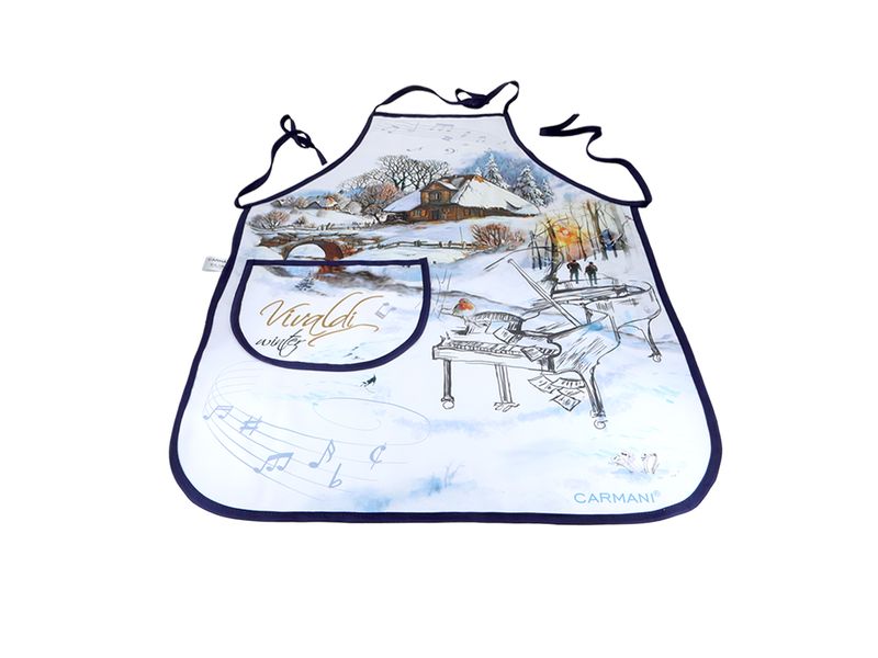 Fartuszek kuchenny - A. Vivaldi, Zima (CARMANI) zdjęcie 2