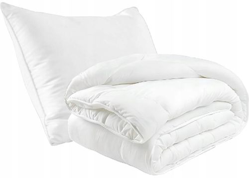 Kołdra Całoroczna Antyalergiczna 140x200 + Poduszka 70x80 Ciepła na Arena.pl