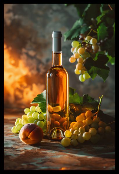 Plakat 30x45cm Bursztynowe Wino zdjęcie 2