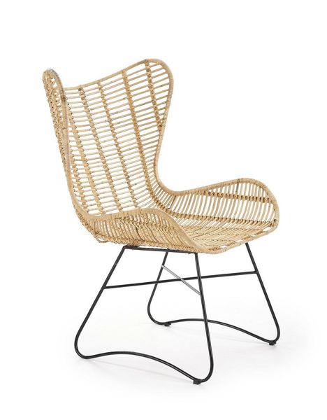 Fotel Ikar rattan naturalny zdjęcie 1
