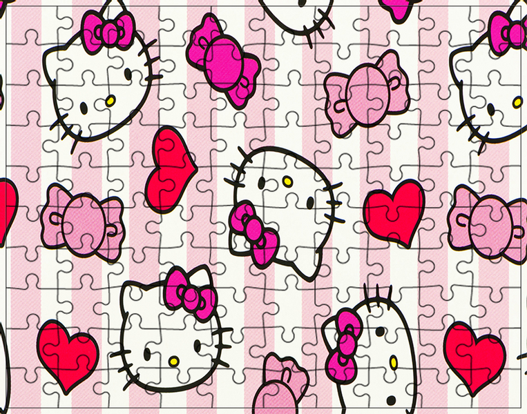 Puzzle Hello Kitty zdjęcie 1