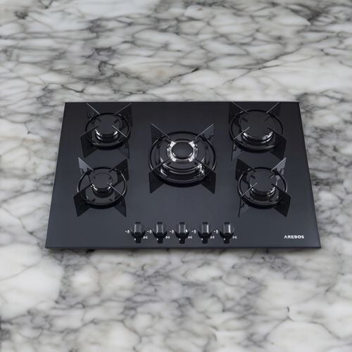 Arebos - Płyta gazowa | Szkło | 5 Palnik na Arena.pl