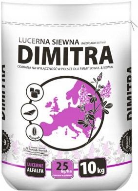 Lucerna siewna Dimitra 10 kg Sowul & Sowul na Arena.pl