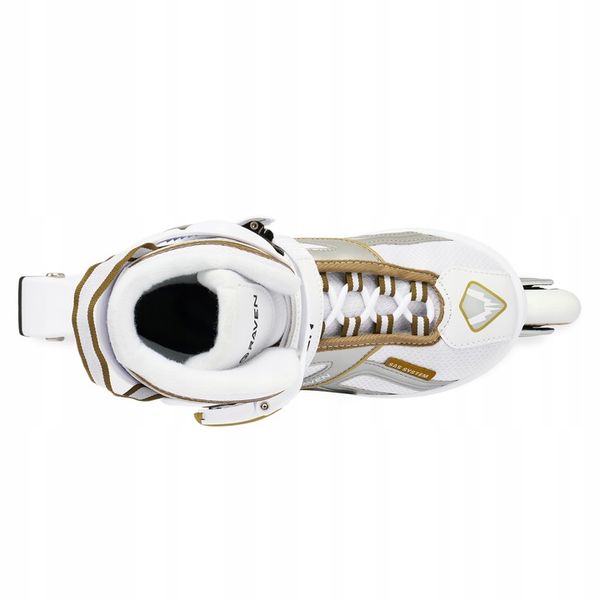 Rolki Regulowane RAVEN Pulse White/Gold 37-40 zdjęcie 8