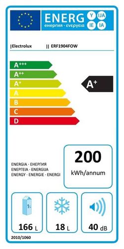 Lodówka Electrolux ERF1904FOW Biała na Arena.pl
