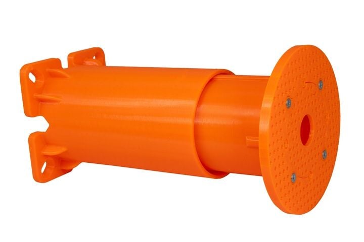 PUSZKA,PŁYTA MONTAŻOWA DO DOCIEPLEŃ 150-215 MM REGULOWANA, średnica 105 mm zdjęcie 8